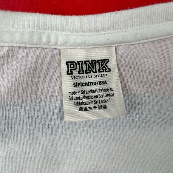 Victoria’s Secret PINK long sleeve lace up t-shirt - Picture 5 of 10